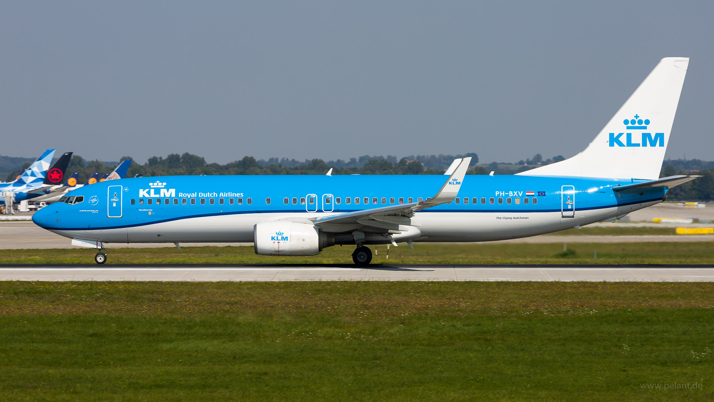 PH-BXV KLM Boeing 737-8K2 in Mnchen / MUC