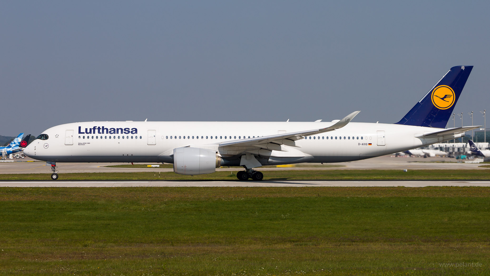 D-AIXG Lufthansa Airbus A350-941 in Mnchen / MUC