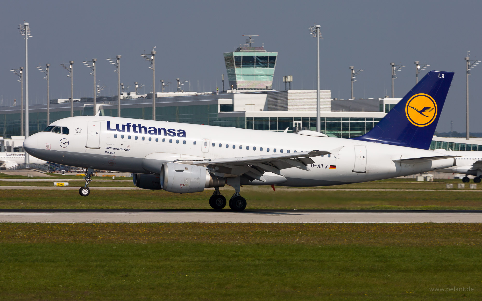 D-AILX Lufthansa CityLine Airbus A319-114 in Mnchen / MUC