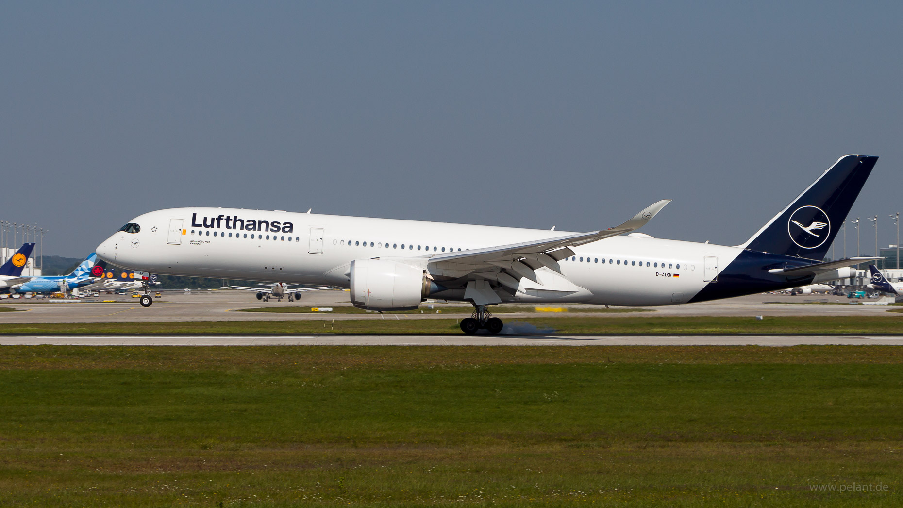 D-AIXK Lufthansa Airbus A350-941 in Mnchen / MUC