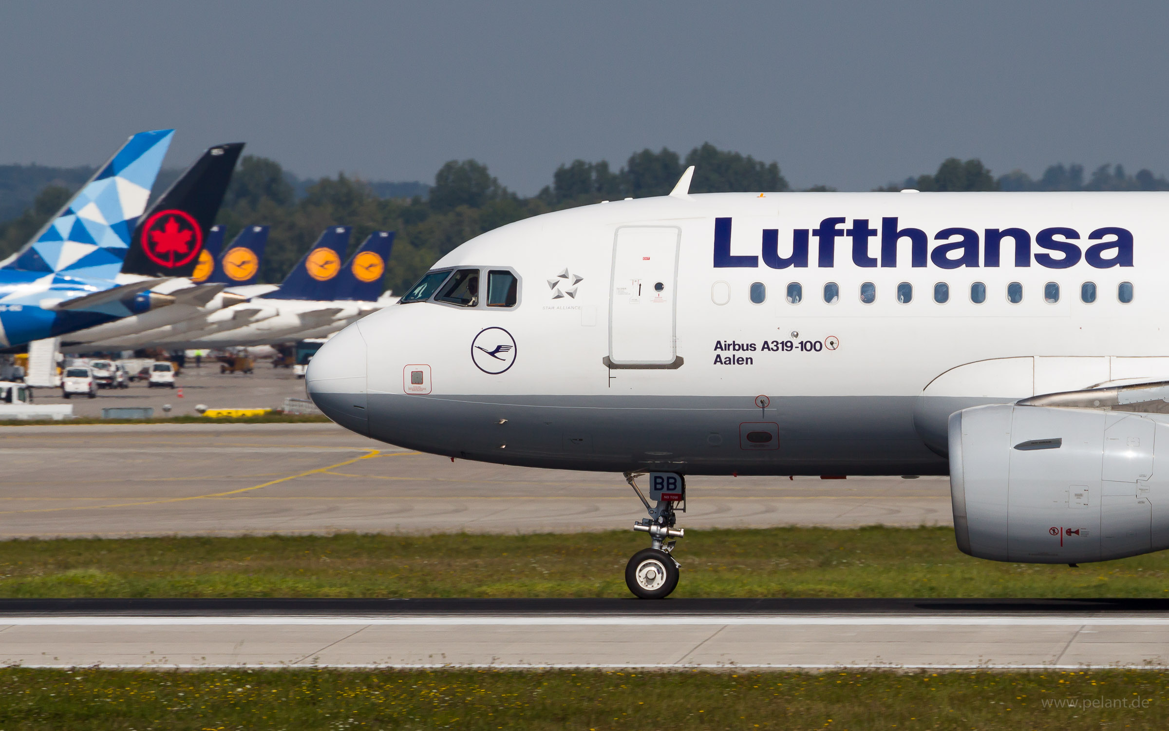 D-AIBB Lufthansa Airbus A319-112 in Mnchen / MUC