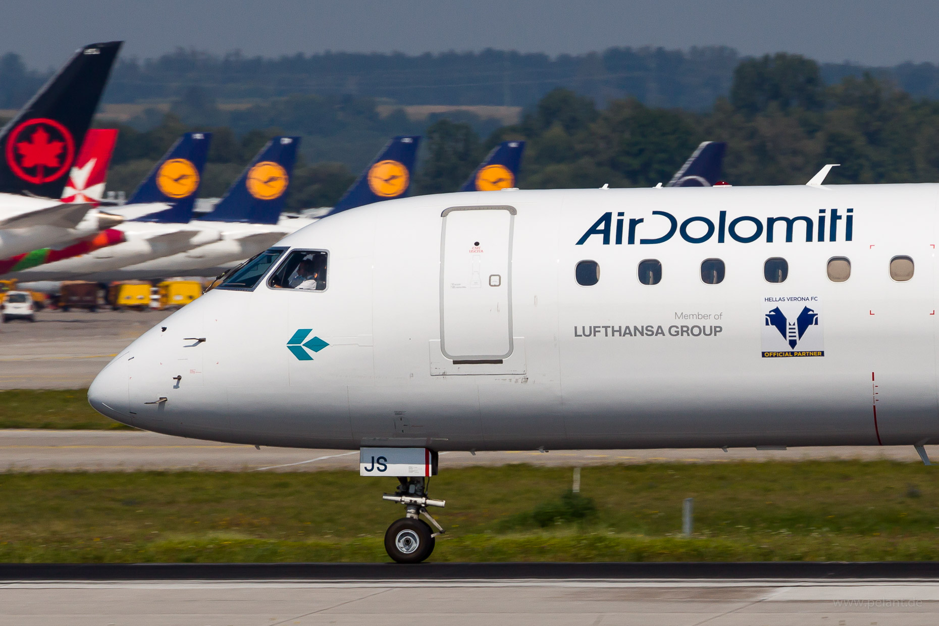 I-ADJS Air Dolomiti Embraer 195 in Mnchen / MUC