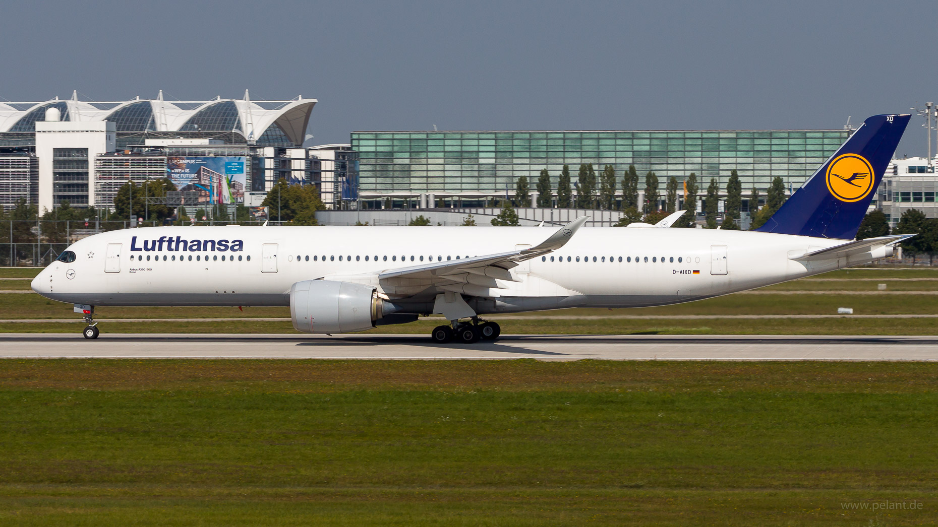D-AIXD Lufthansa Airbus A350-941 in Mnchen / MUC