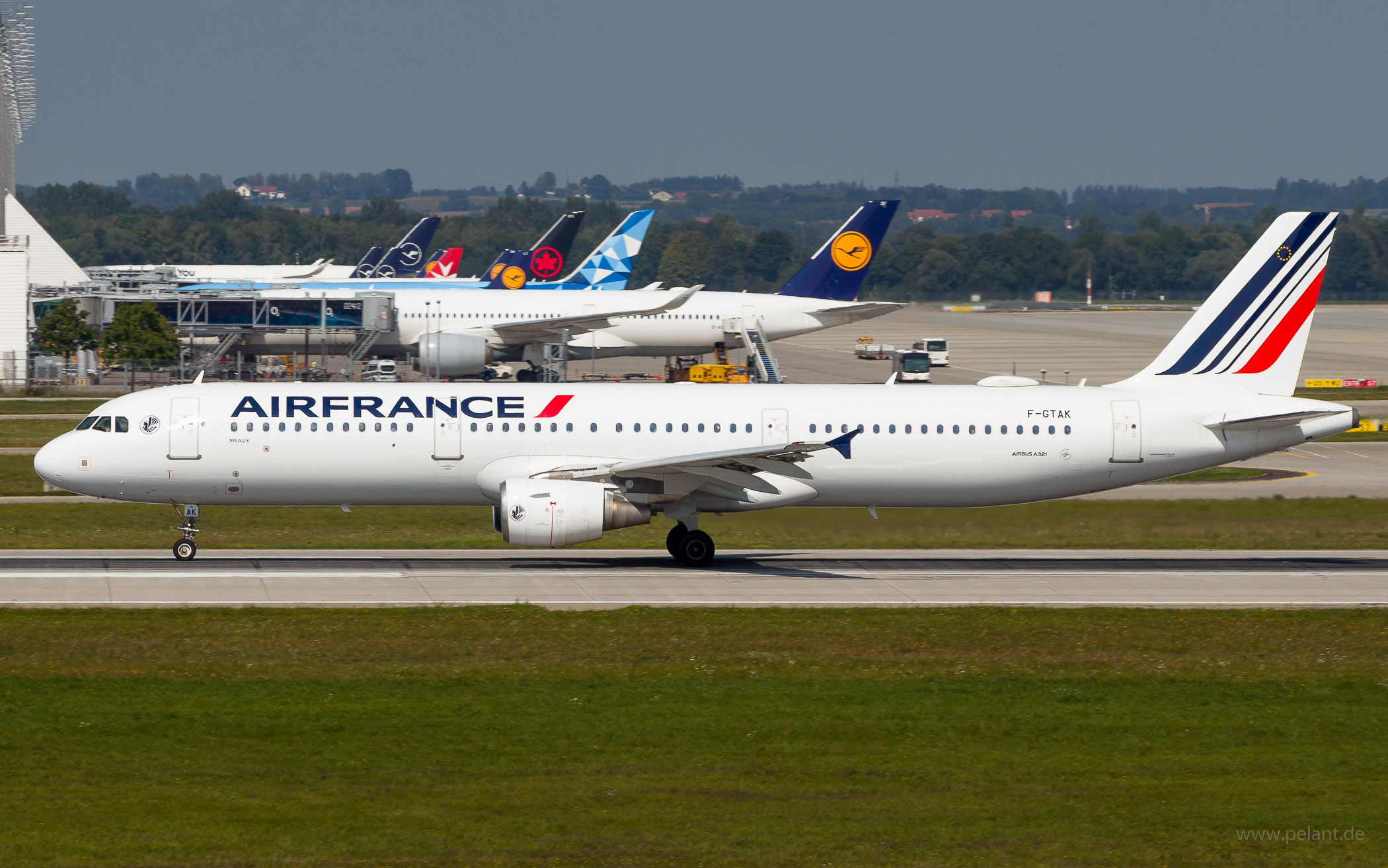 F-GTAK Air France Airbus A321-212 in Mnchen / MUC