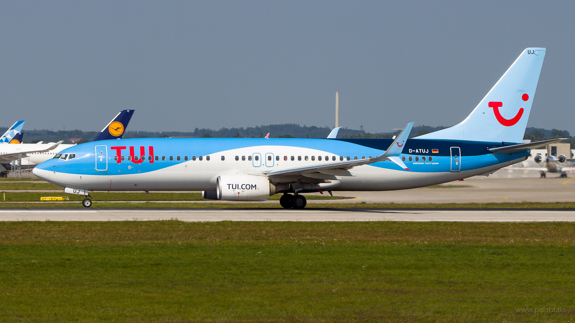 D-ATUJ TUIfly Boeing 737-8K5 in München / MUC