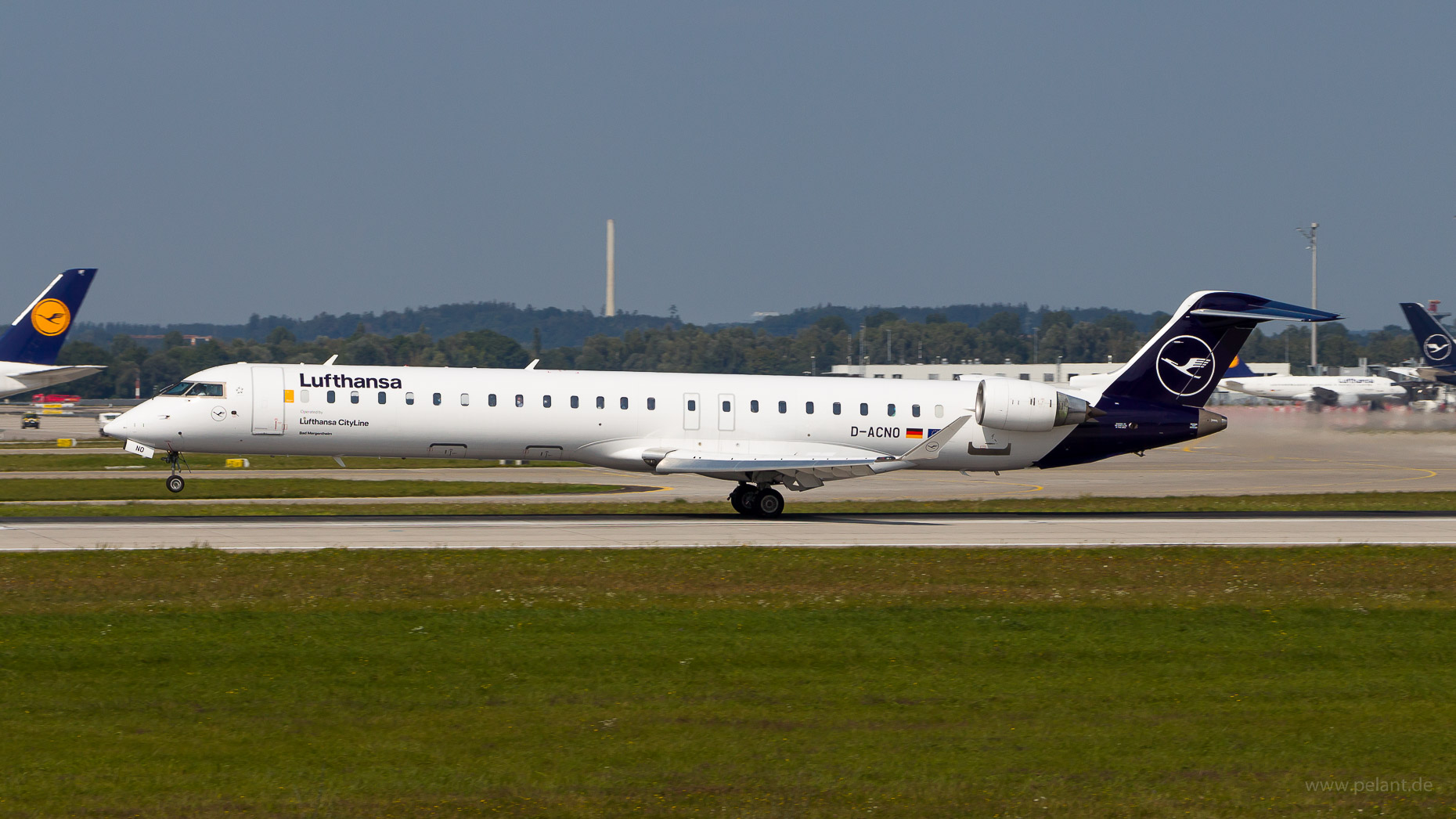 D-ACNO Lufthansa CityLine Bombardier CRJ900LR in München / MUC