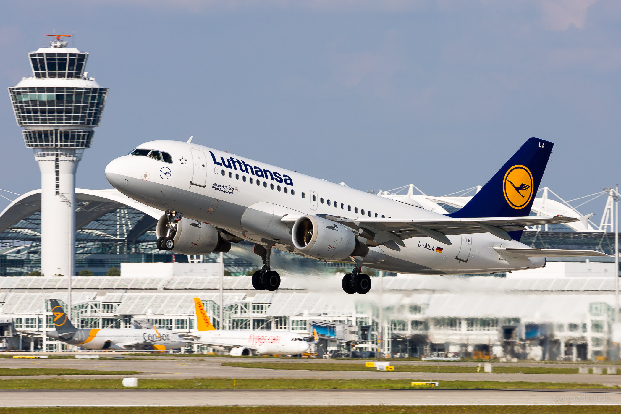 D-AILA Lufthansa Airbus A319-114 in Mnchen / MUC
