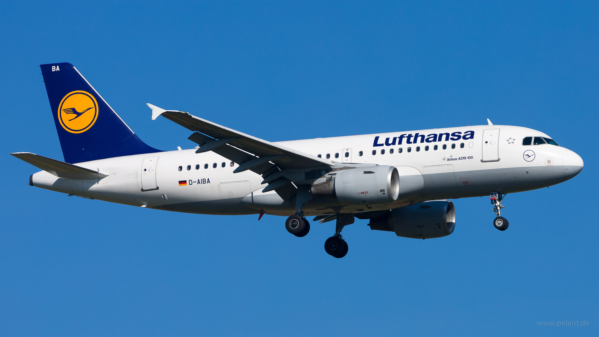 D-AIBA Lufthansa Airbus A319-112 in Stuttgart / STR