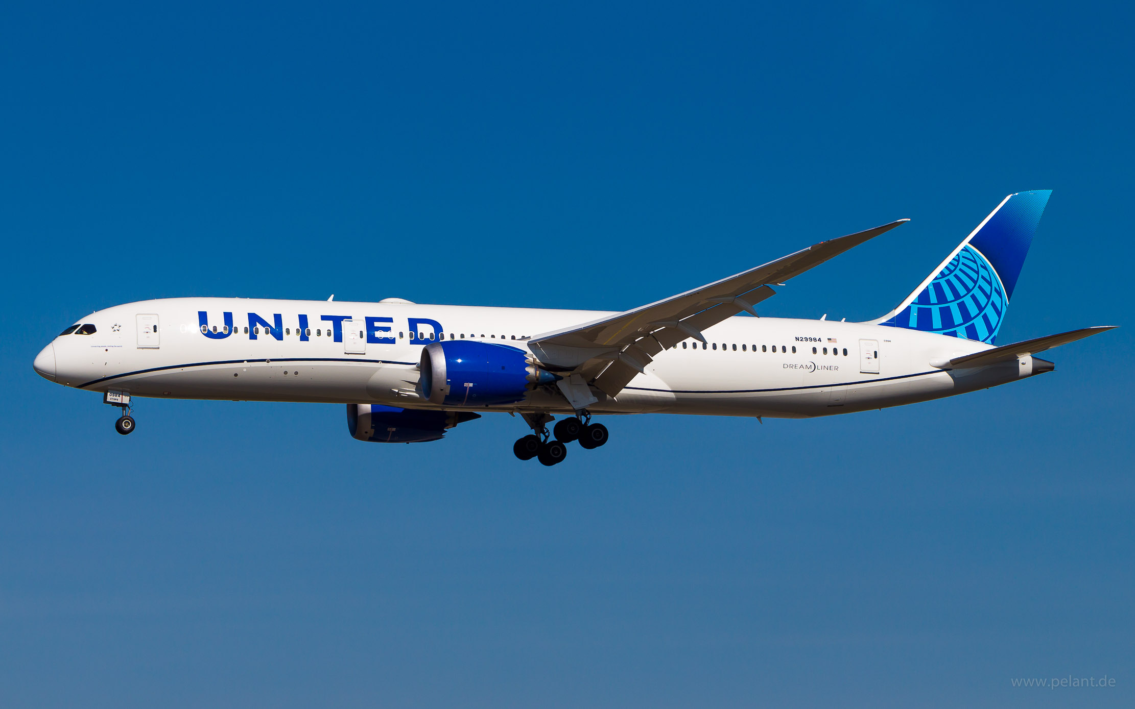 N29984 United Boeing 787-9 in Frankfurt / FRA