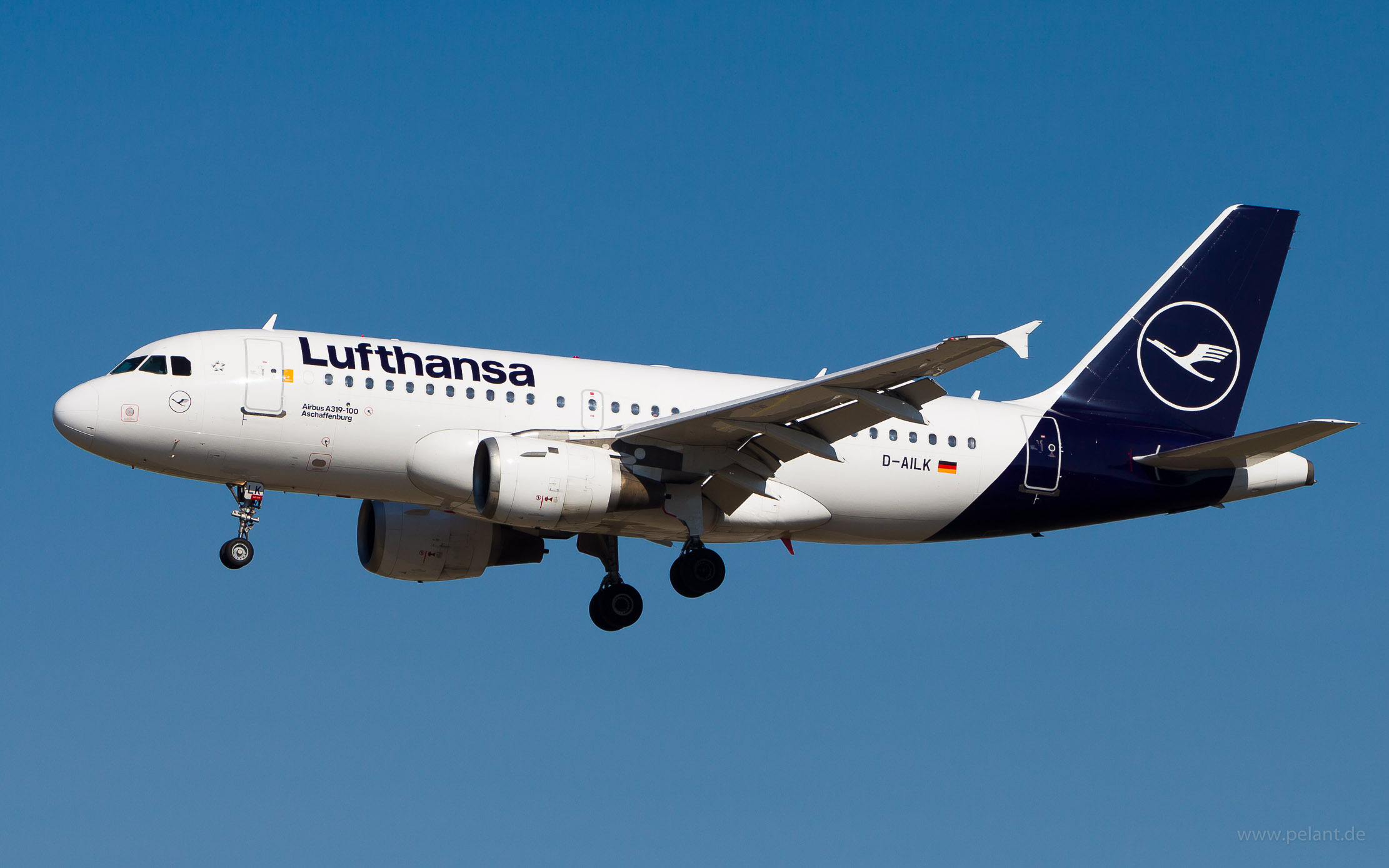 D-AILK Lufthansa Airbus A319-114 in Frankfurt / FRA