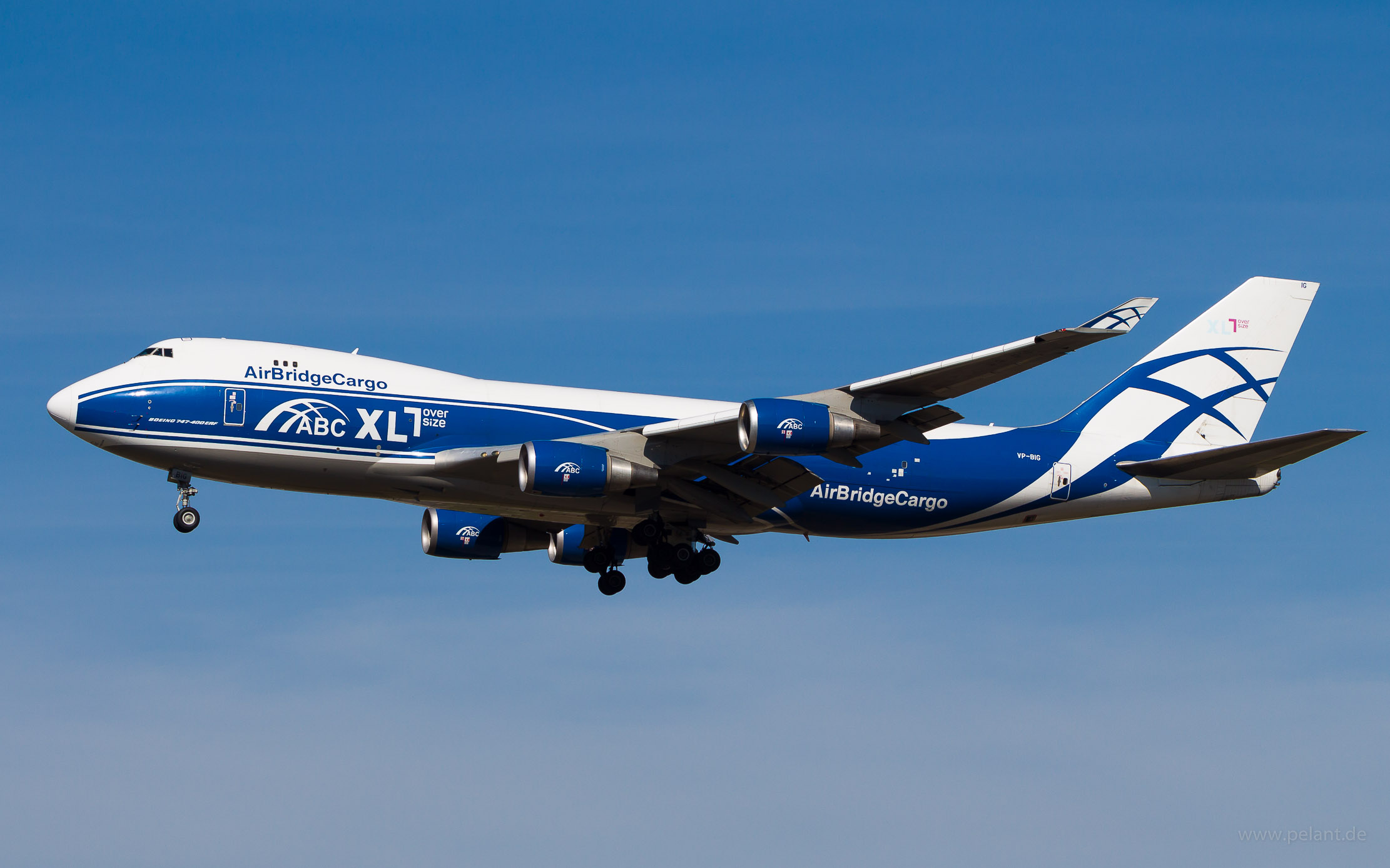 VP-BIG AirBridgeCargo Boeing 747-46NFER in Frankfurt / FRA