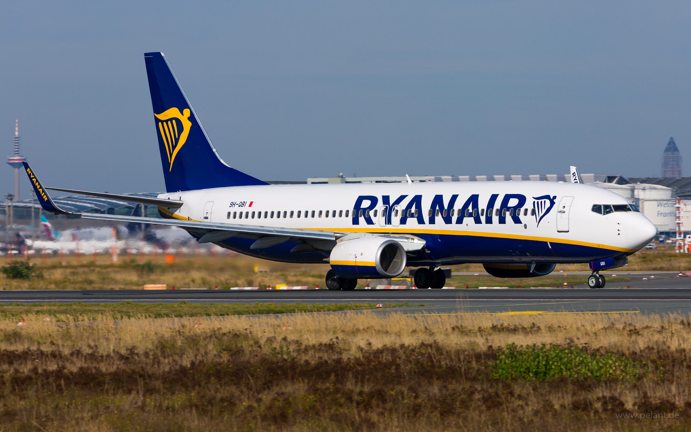 9H-QBI Ryanair Boeing 737-8AS in Frankfurt / FRA