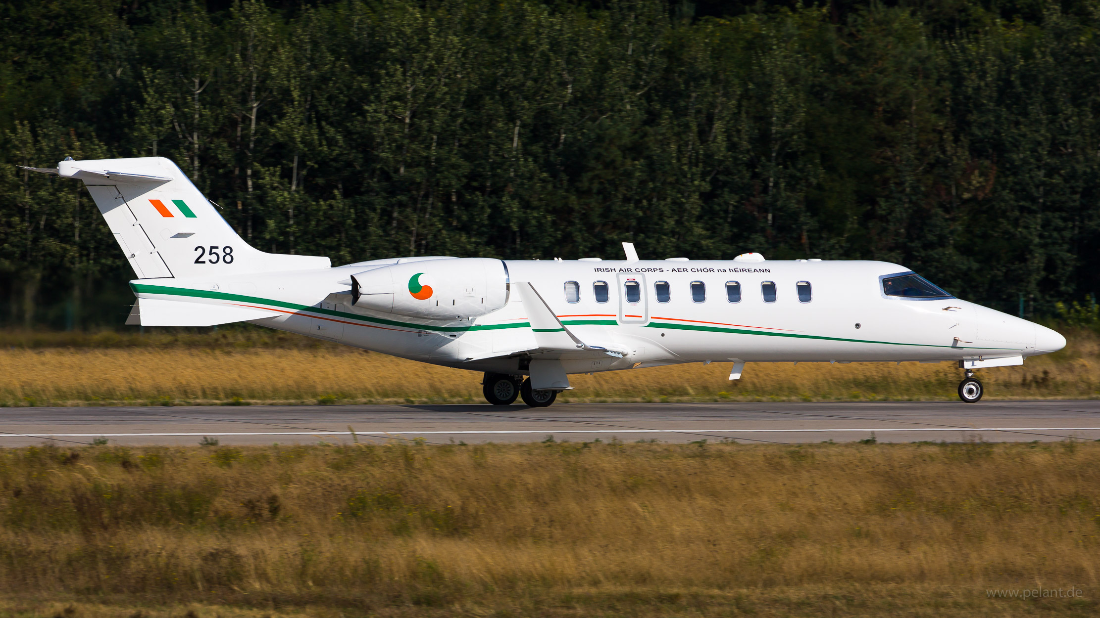 258 Irish Air Corps Learjet 45 in Frankfurt / FRA