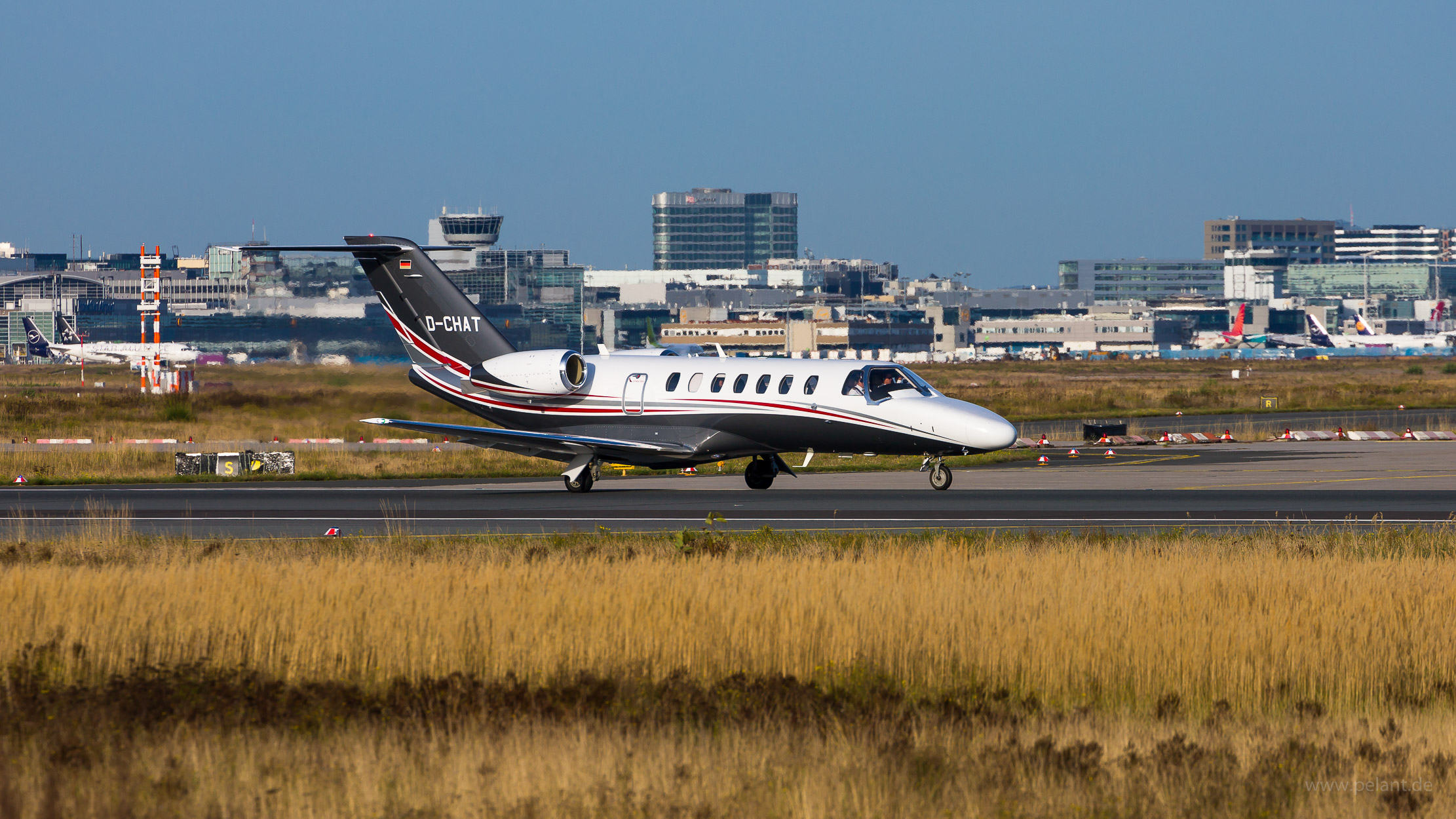 D-CHAT E-Aviation Eisele Flugd. Cessna 525B CitationJet CJ3+ in Frankfurt / FRA