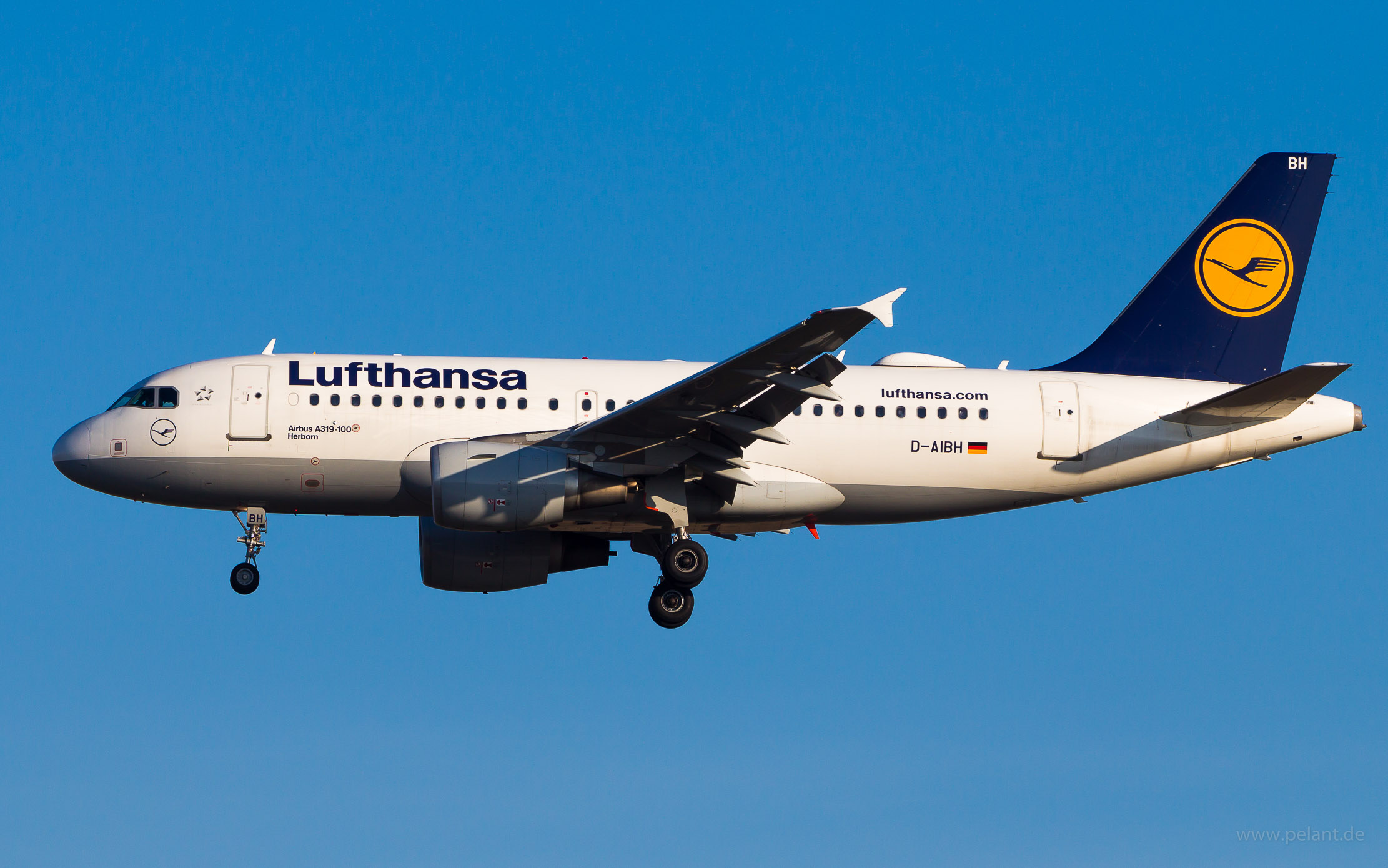 D-AIBH Lufthansa Airbus A319-112 in Frankfurt / FRA