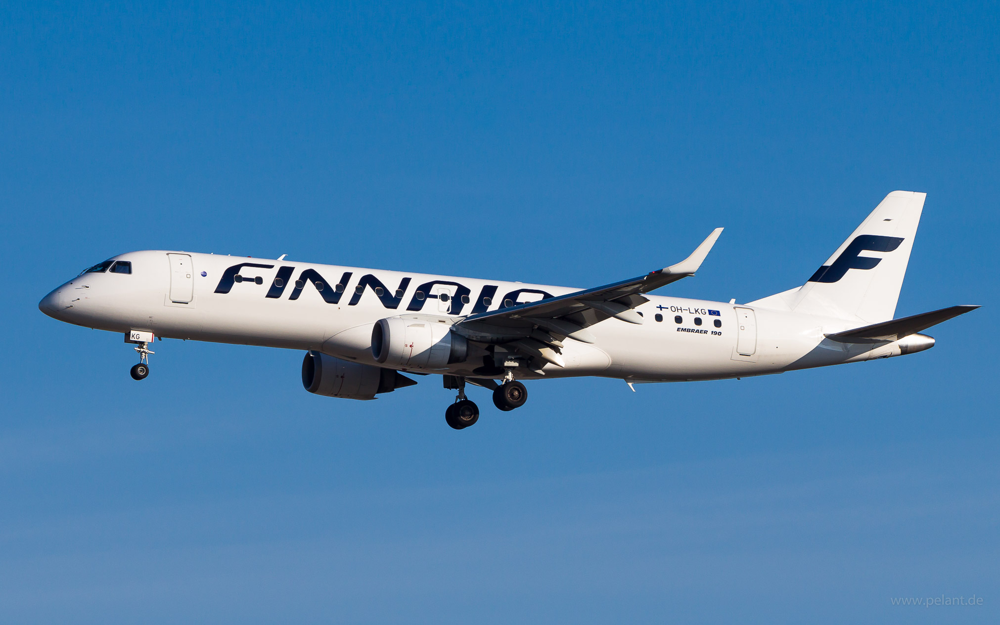 OH-LKG Finnair Embraer 190 in Frankfurt / FRA
