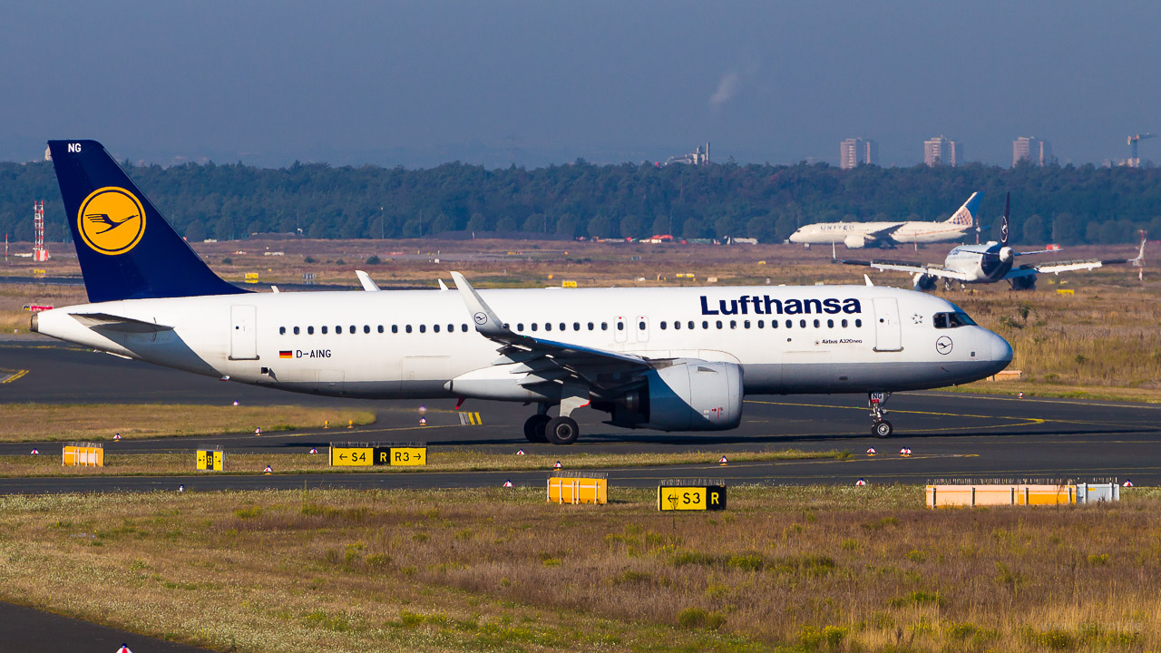 D-AING Lufthansa Airbus A320-271N in Frankfurt / FRA