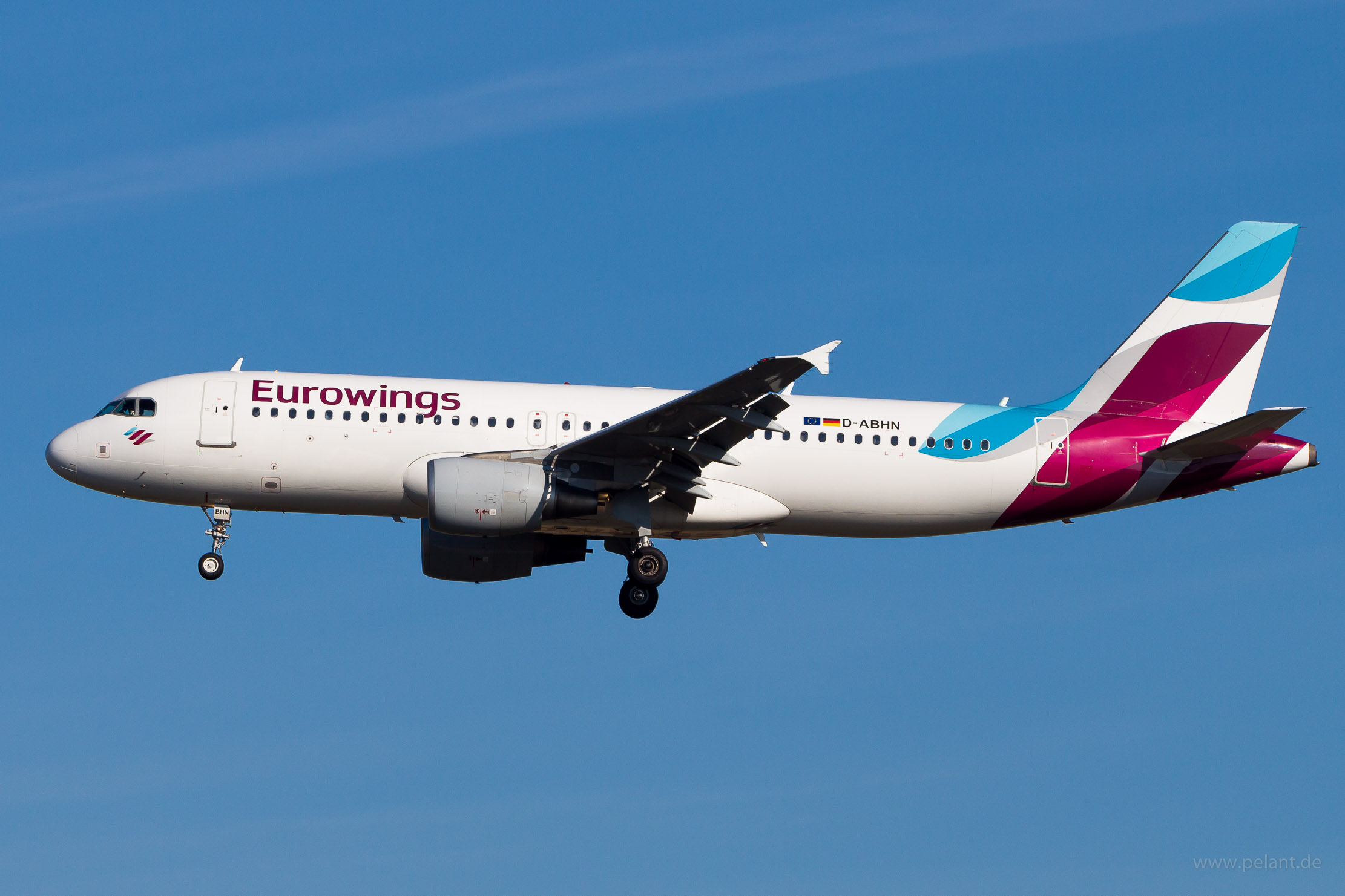 D-ABHN Eurowings Airbus A320-214 in Frankfurt / FRA