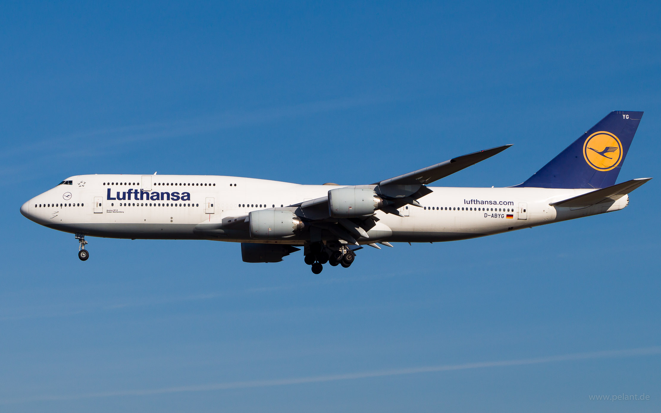 D-ABYG Lufthansa Boeing 747-8 Intercontinental in Frankfurt / FRA