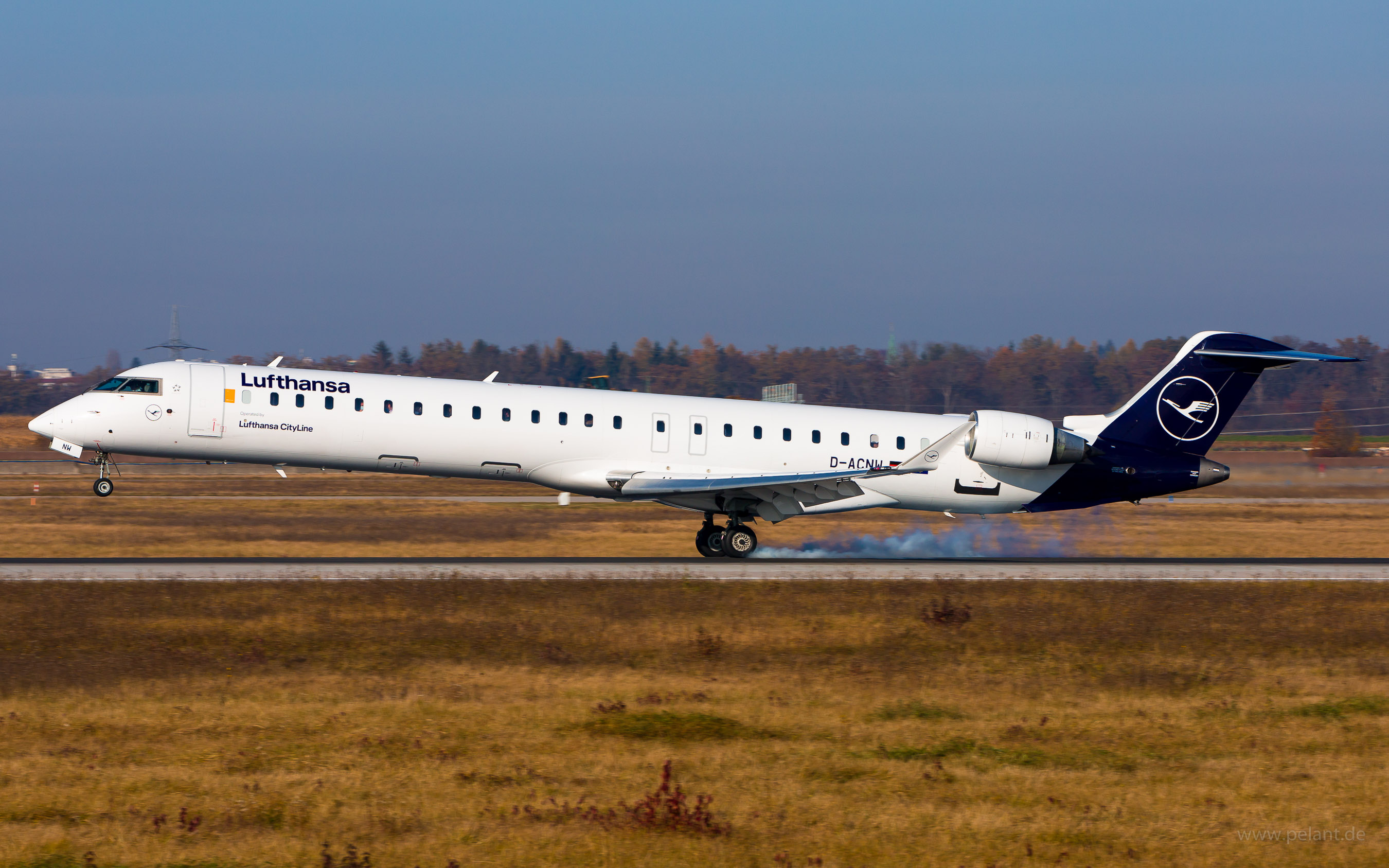 D-ACNW Lufthansa CityLine Bombardier CRJ900LR in Stuttgart / STR