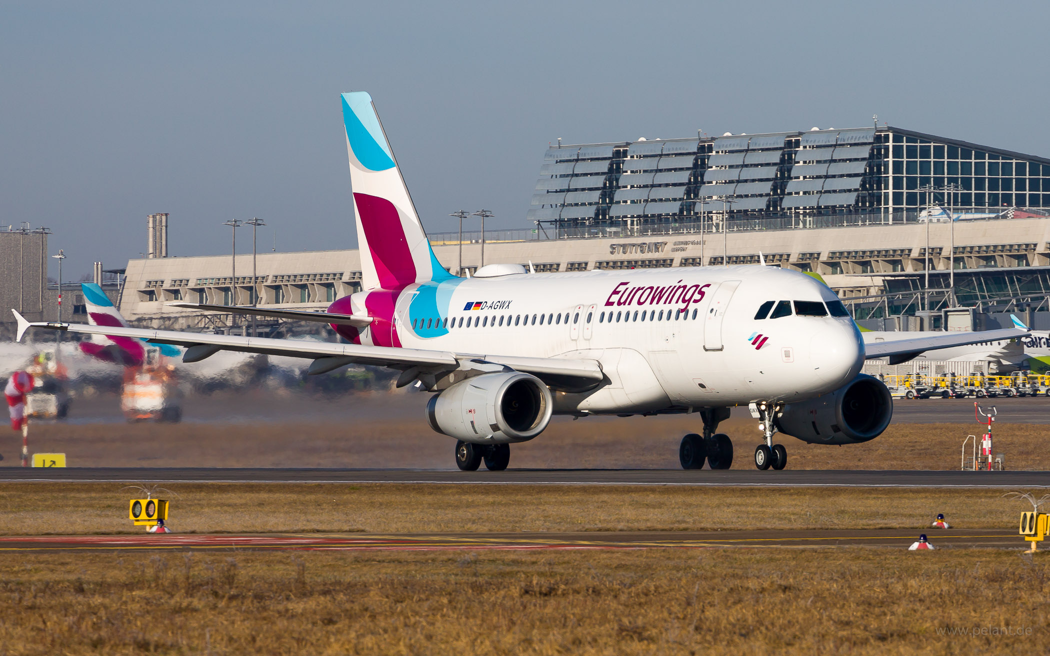 D-AGWX Eurowings Airbus A319-132 in Stuttgart / STR