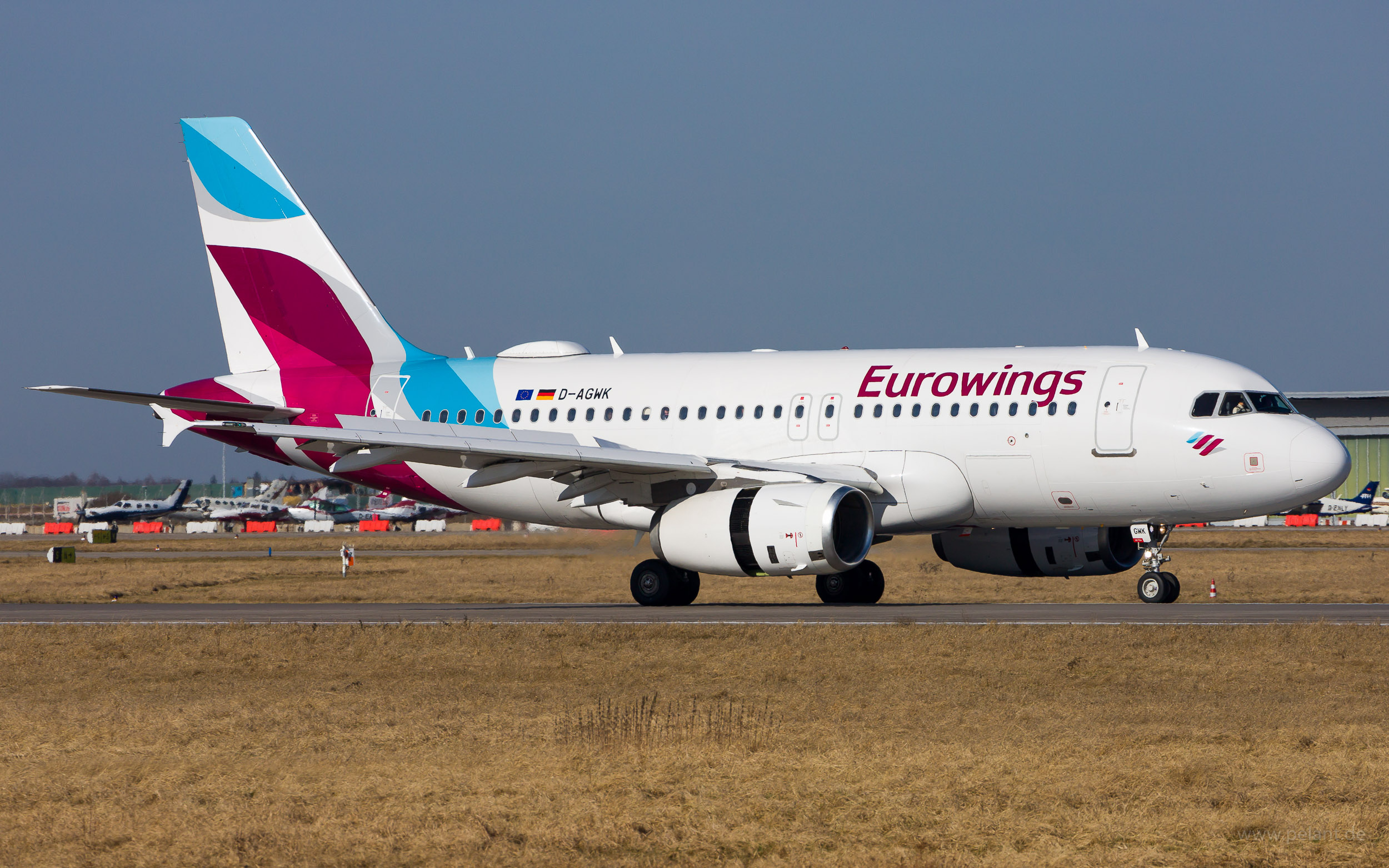 D-AGWK Eurowings Airbus A319-132 in Stuttgart / STR