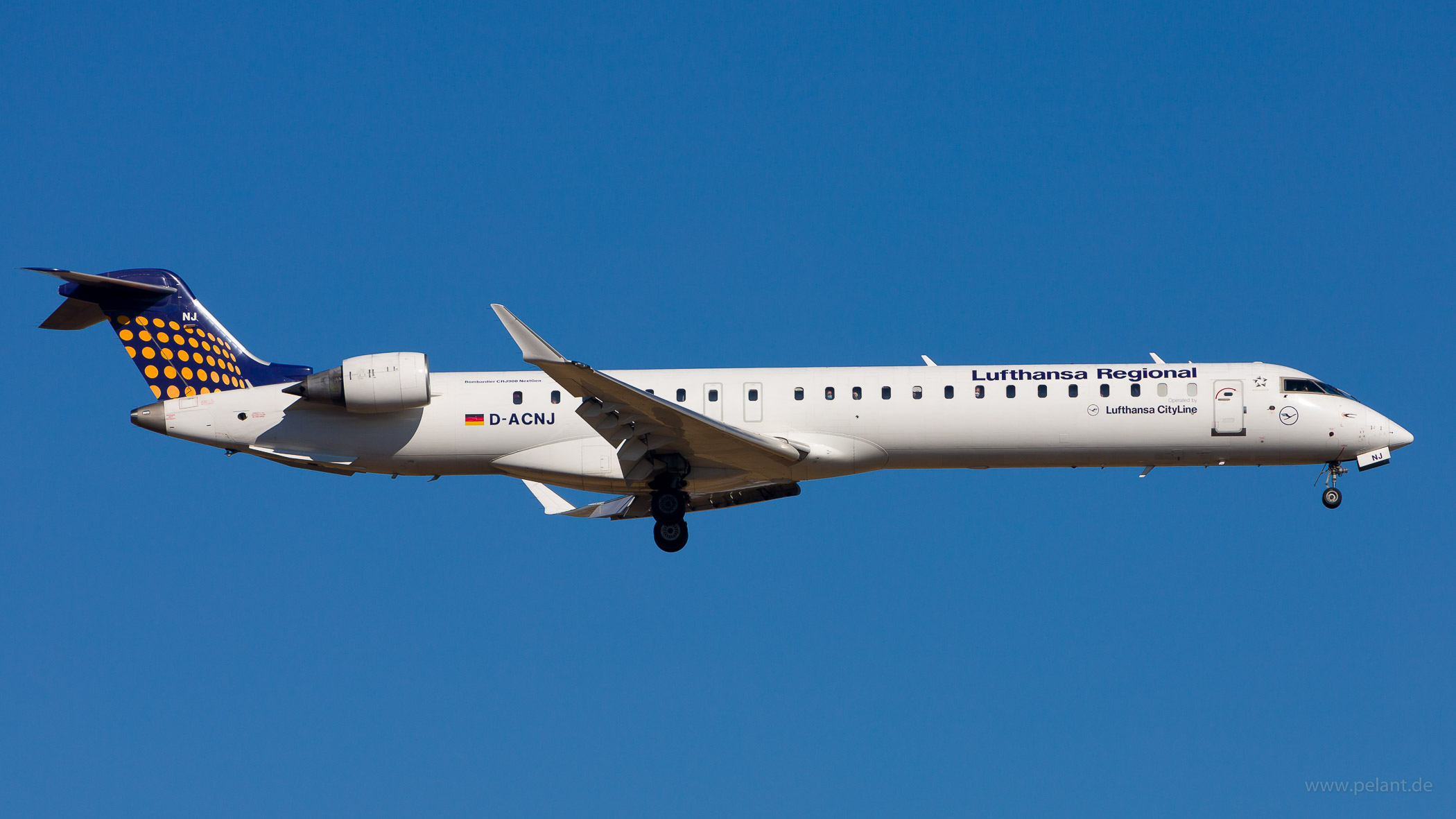 D-ACNJ Lufthansa CityLine Bombardier CRJ900LR in Stuttgart / STR