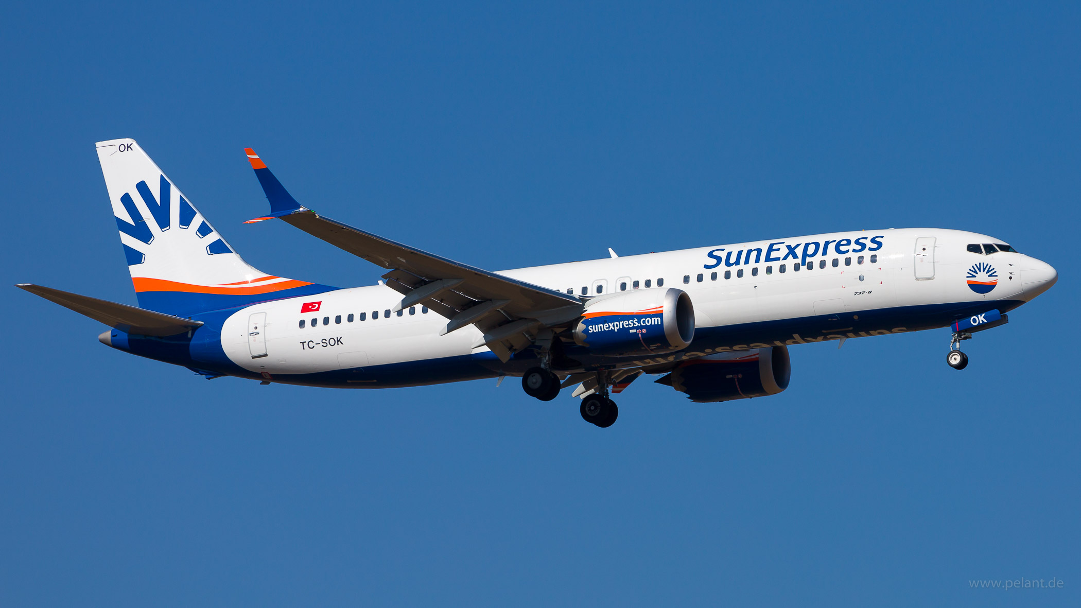 TC-SOK SunExpress Boeing 737 MAX 8 in Stuttgart / STR