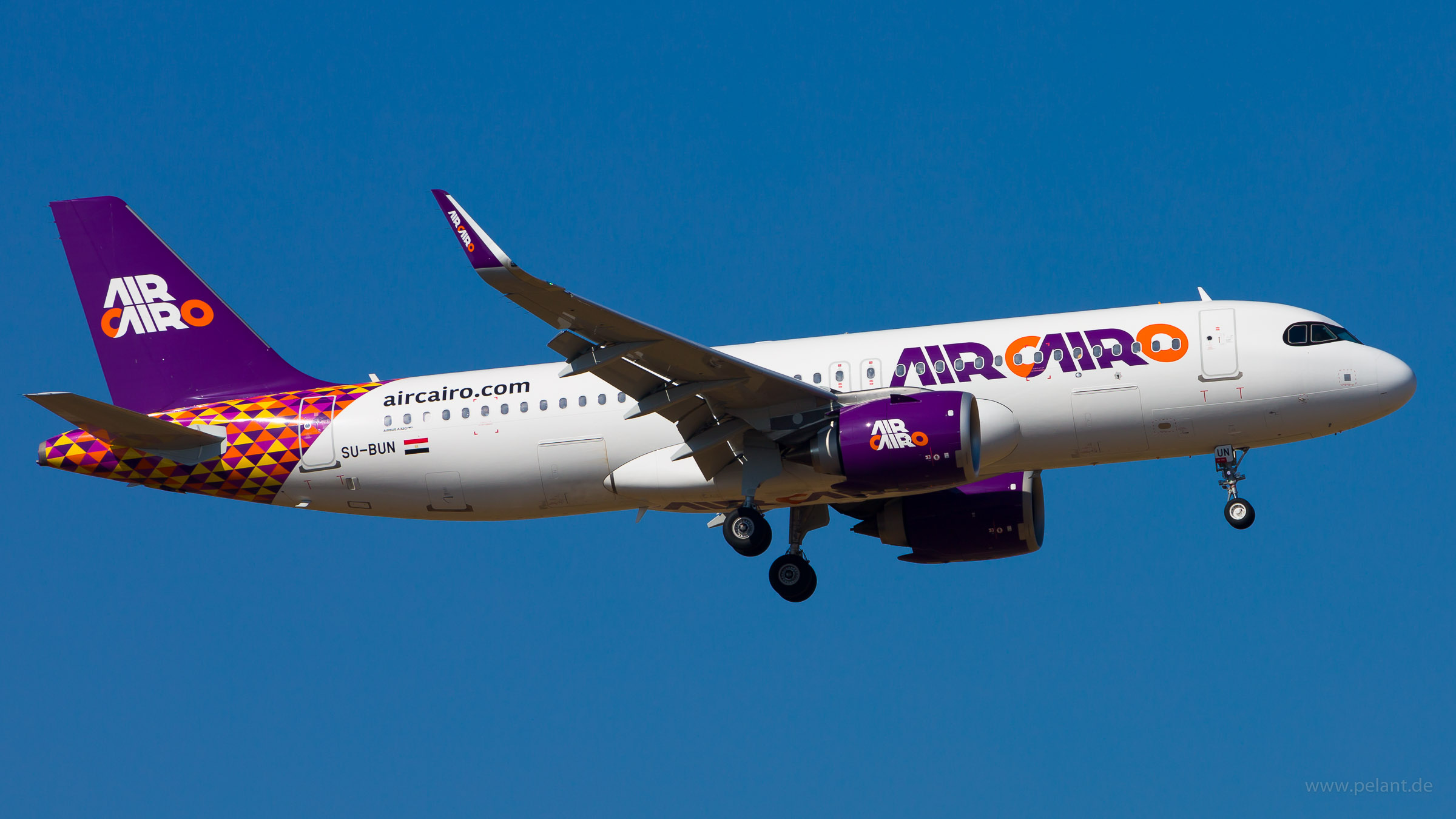 SU-BUN Air Cairo Airbus A320-251N in Stuttgart / STR