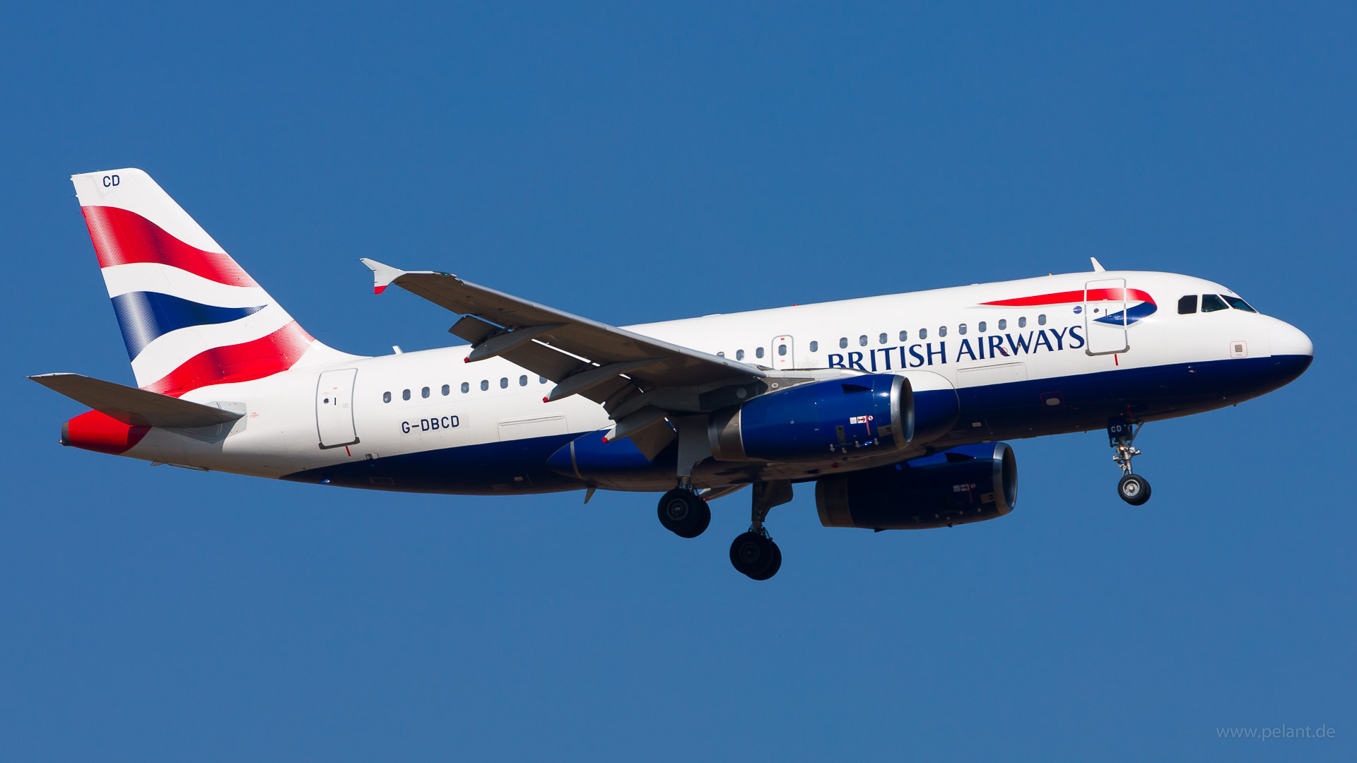 G-DBCD British Airways Airbus A319-131 in Stuttgart / STR