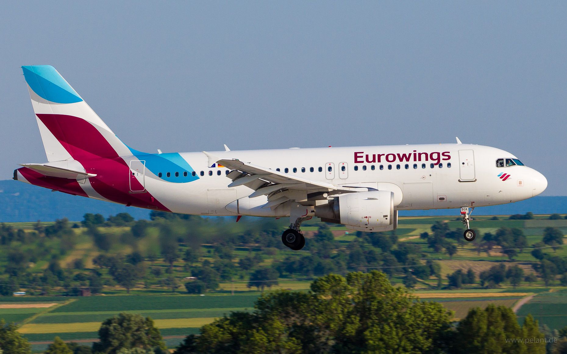 D-ABGK Eurowings Airbus A319-112 in Stuttgart / STR