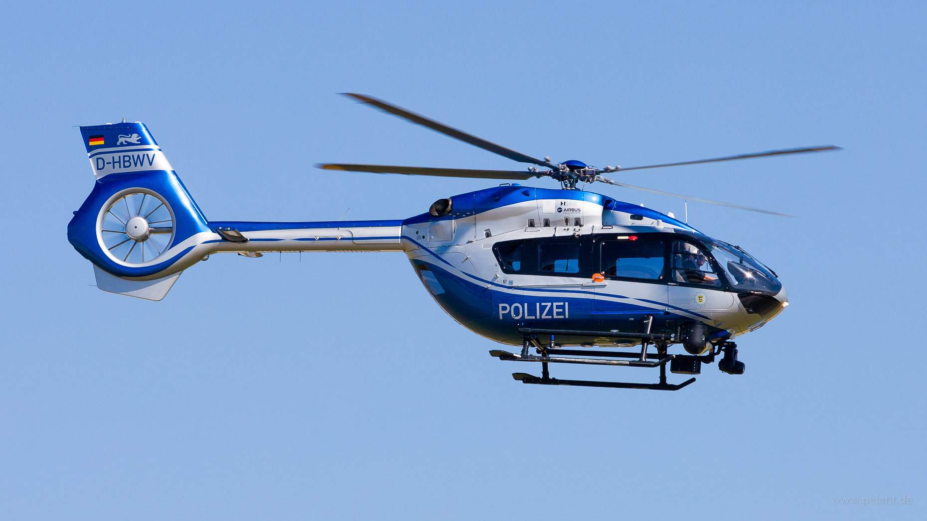 D-HBWV Polizei Airbus Helicopters H145 in Stuttgart / STR