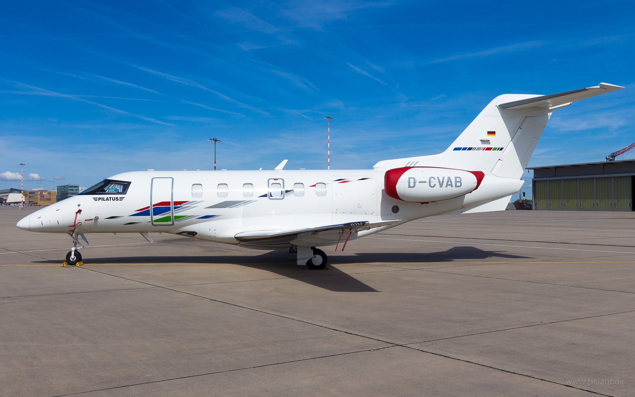 D-CVAB Volkswagen Air Service Pilatus PC-24 in Stuttgart / STR