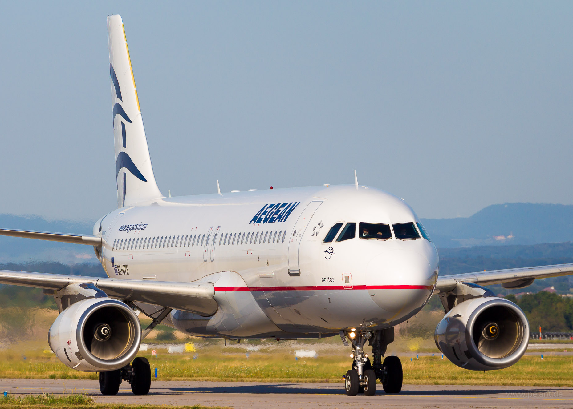 SX-DVH Aegean Airbus A320-232 in Stuttgart / STR