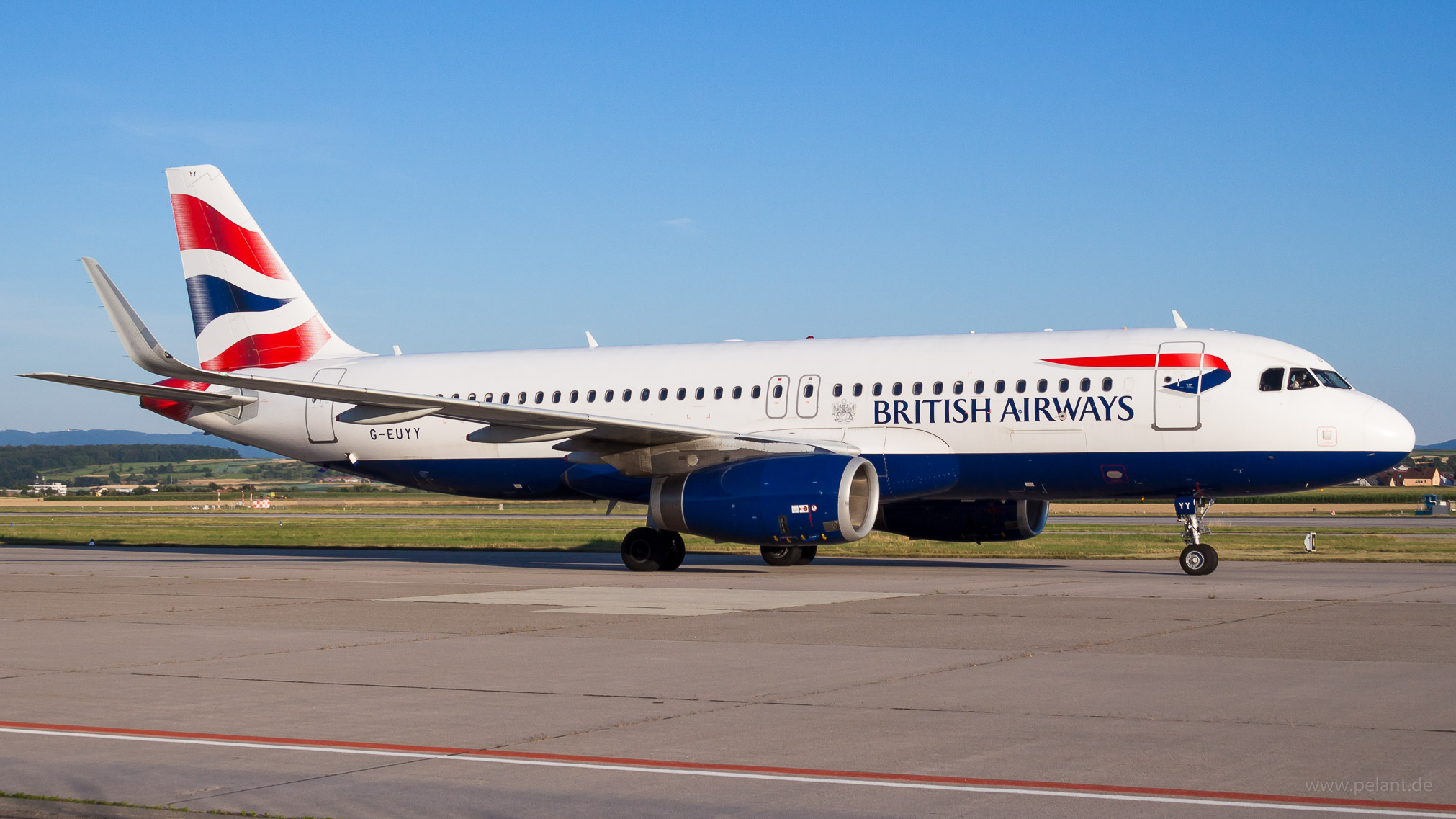 G-EUYY British Airways Airbus A320-232 in Stuttgart / STR