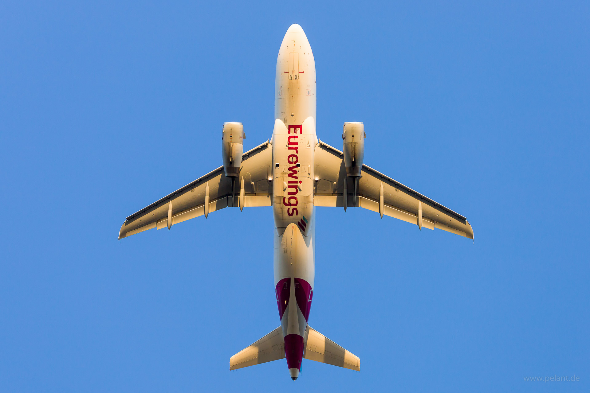 D-AGWB Eurowings Airbus A319-132 in Stuttgart / STR