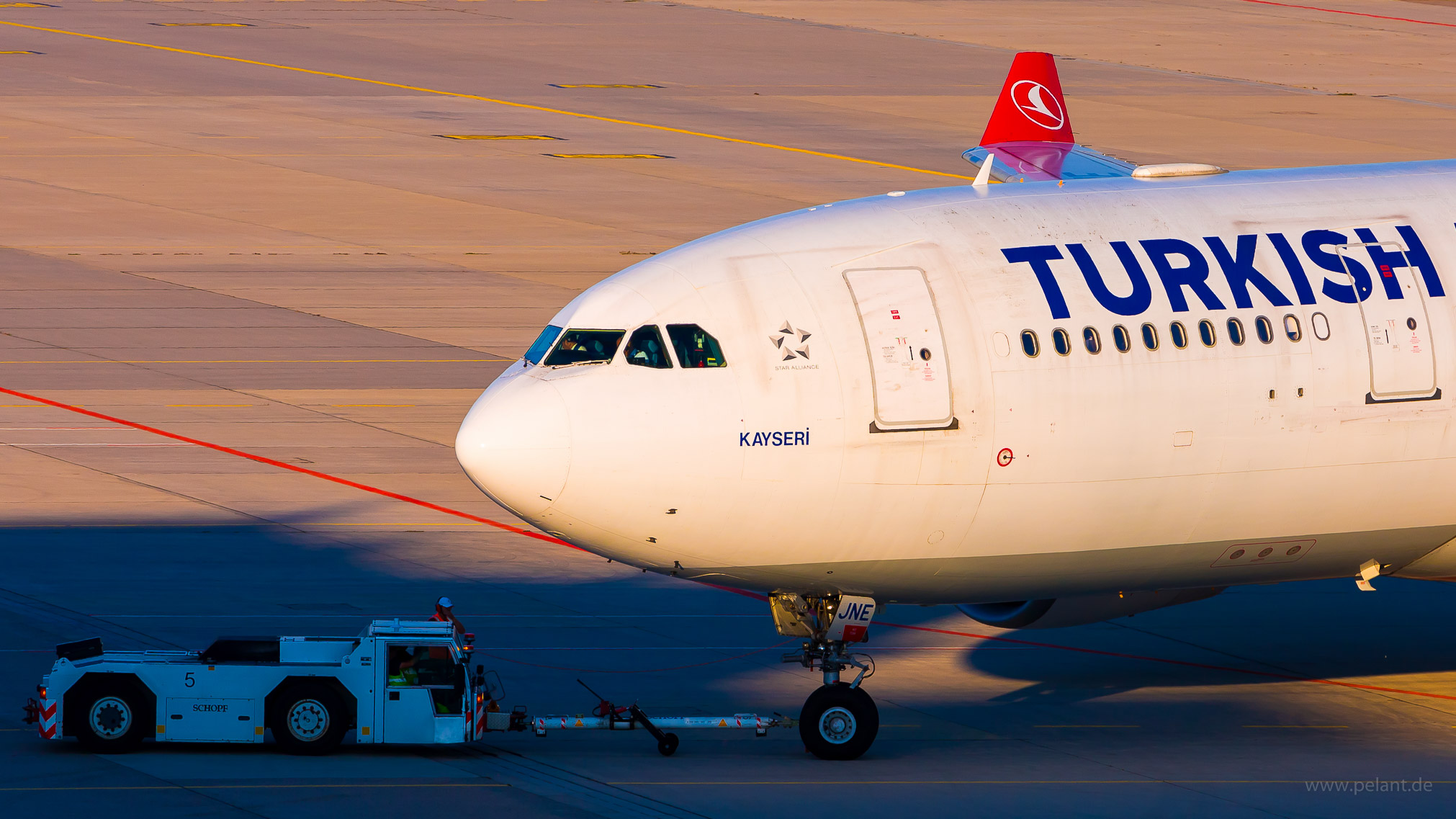 TC-JNE Turkish Airlines Airbus A330-203 in Stuttgart / STR
