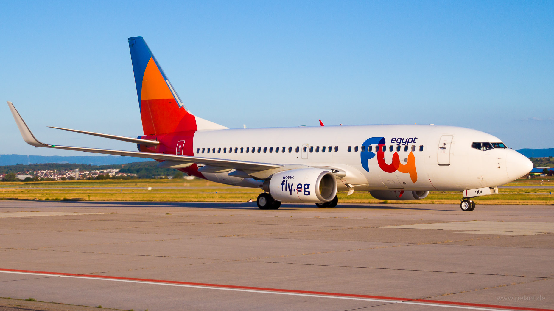 SU-TMM FlyEgypt Boeing 737-76J in Stuttgart / STR