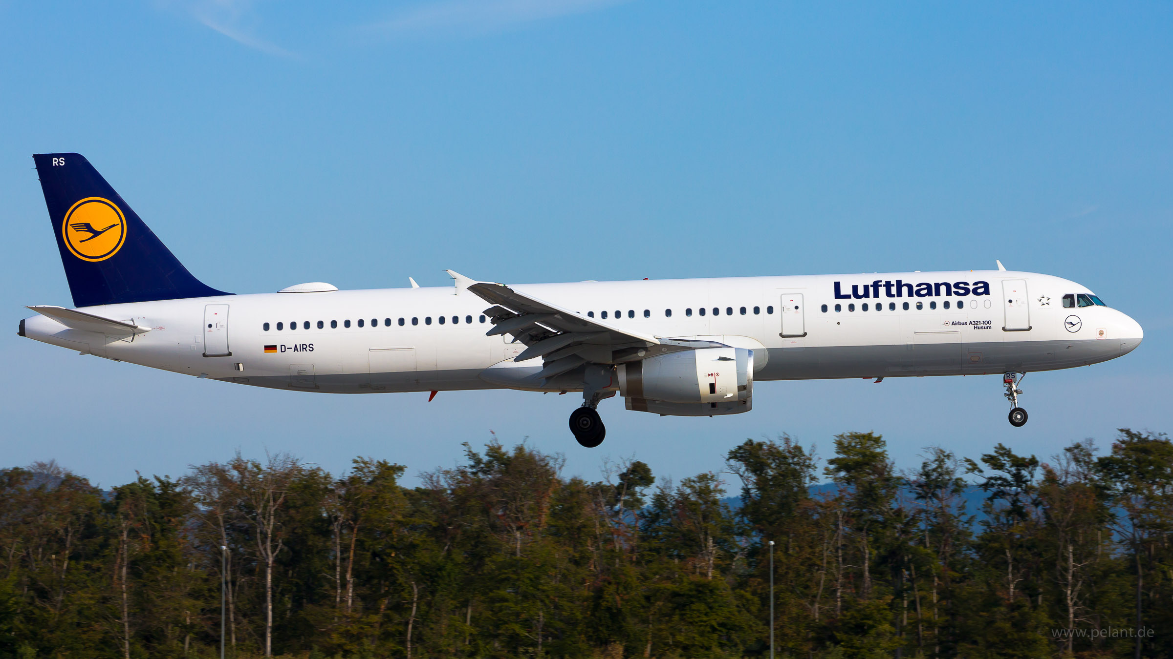 D-AIRS Lufthansa Airbus A321-131 in Frankfurt / FRA