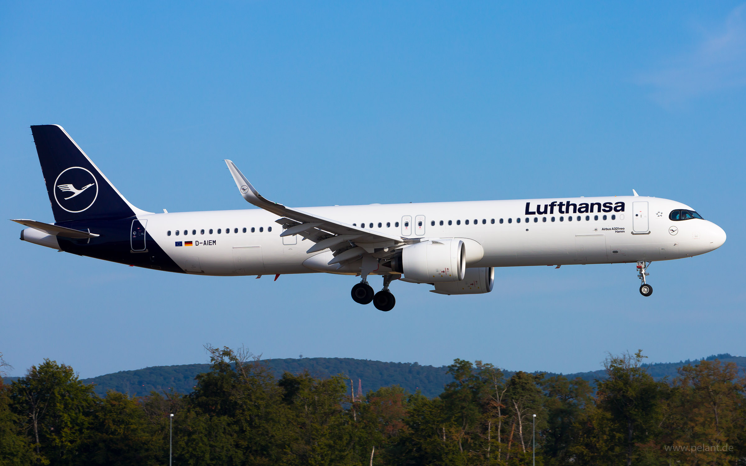 D-AIEM Lufthansa Airbus A321-271NX in Frankfurt / FRA