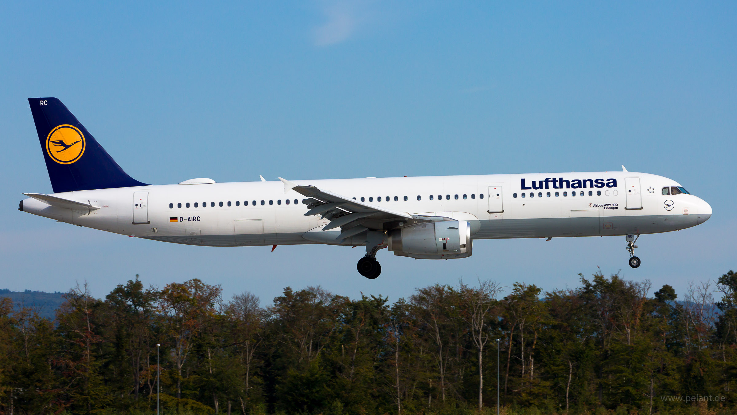 D-AIRC Lufthansa Airbus A321-131 in Frankfurt / FRA