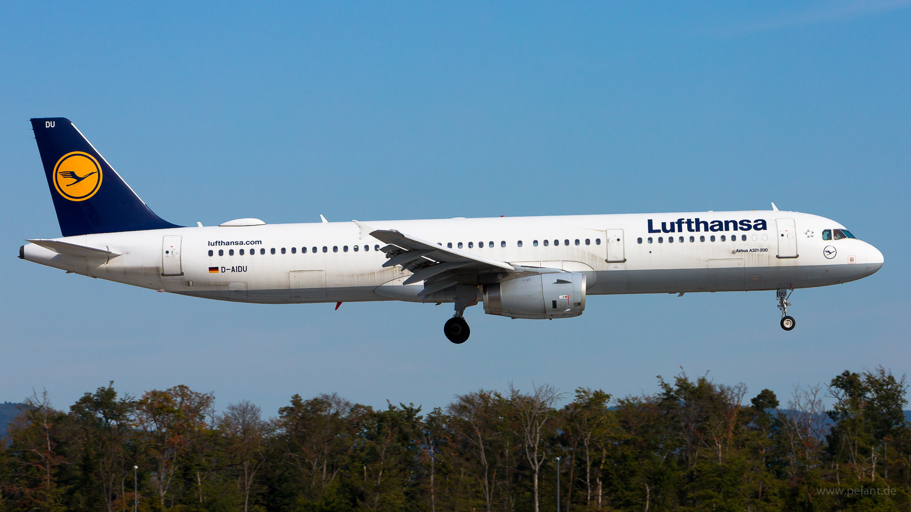 D-AIDU Lufthansa Airbus A321-231 in Frankfurt / FRA