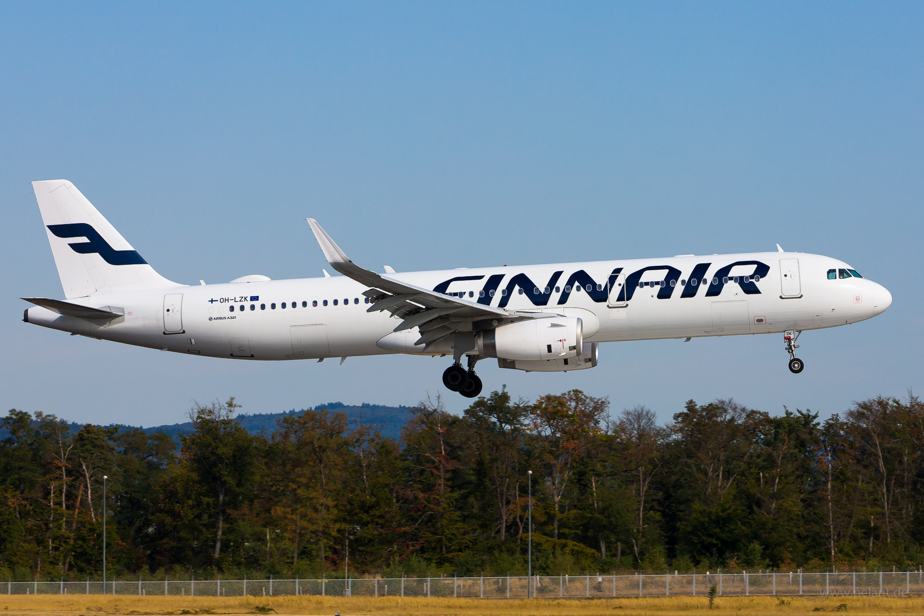 OH-LZK Finnair Airbus A321-231 in Frankfurt / FRA