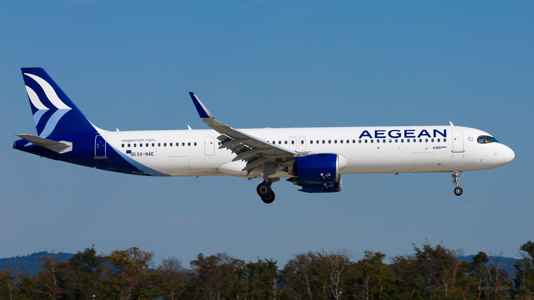 SX-NAE Aegean Airbus A321-271NX in Frankfurt / FRA