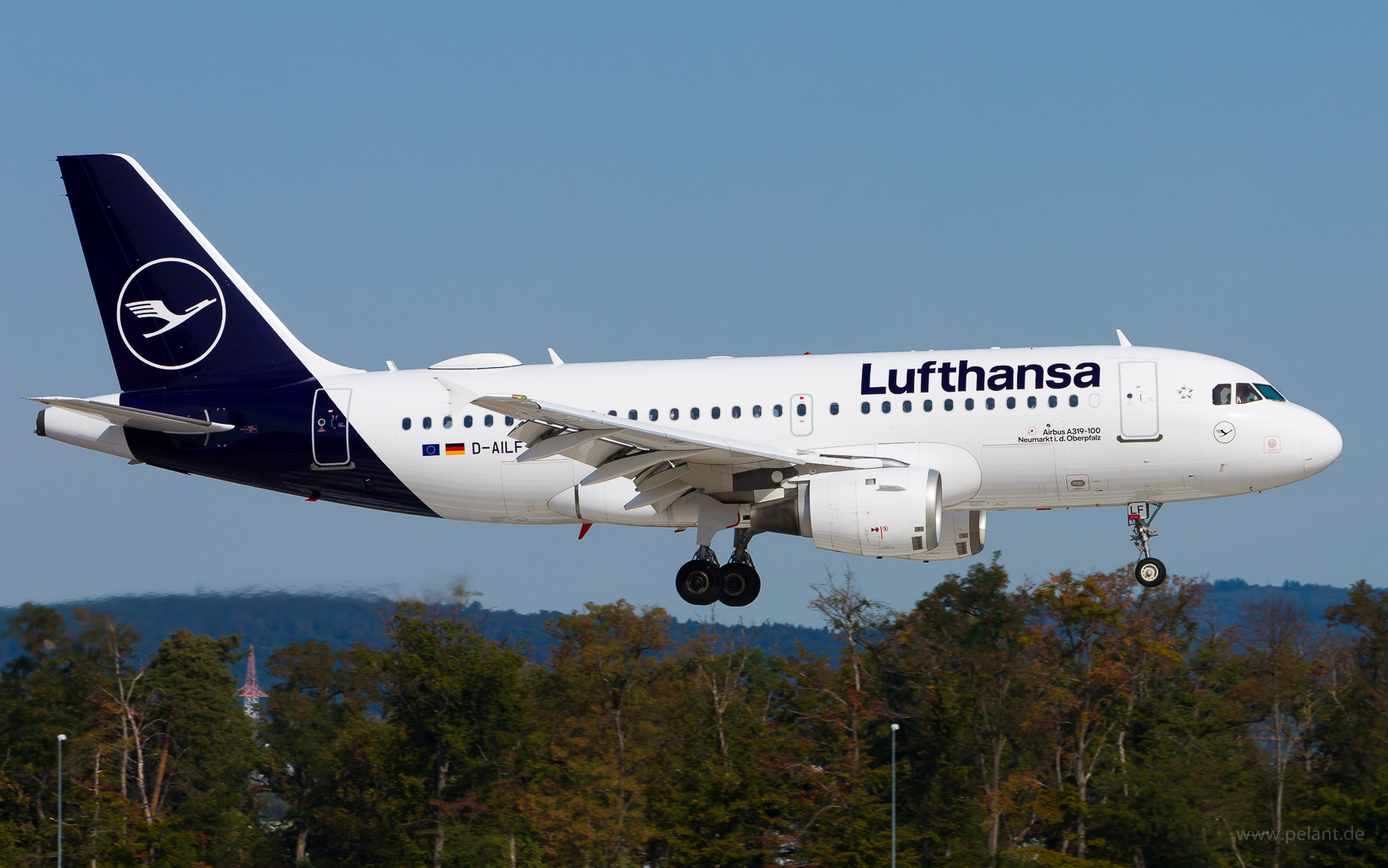 D-AILF Lufthansa Airbus A319-114 in Frankfurt / FRA