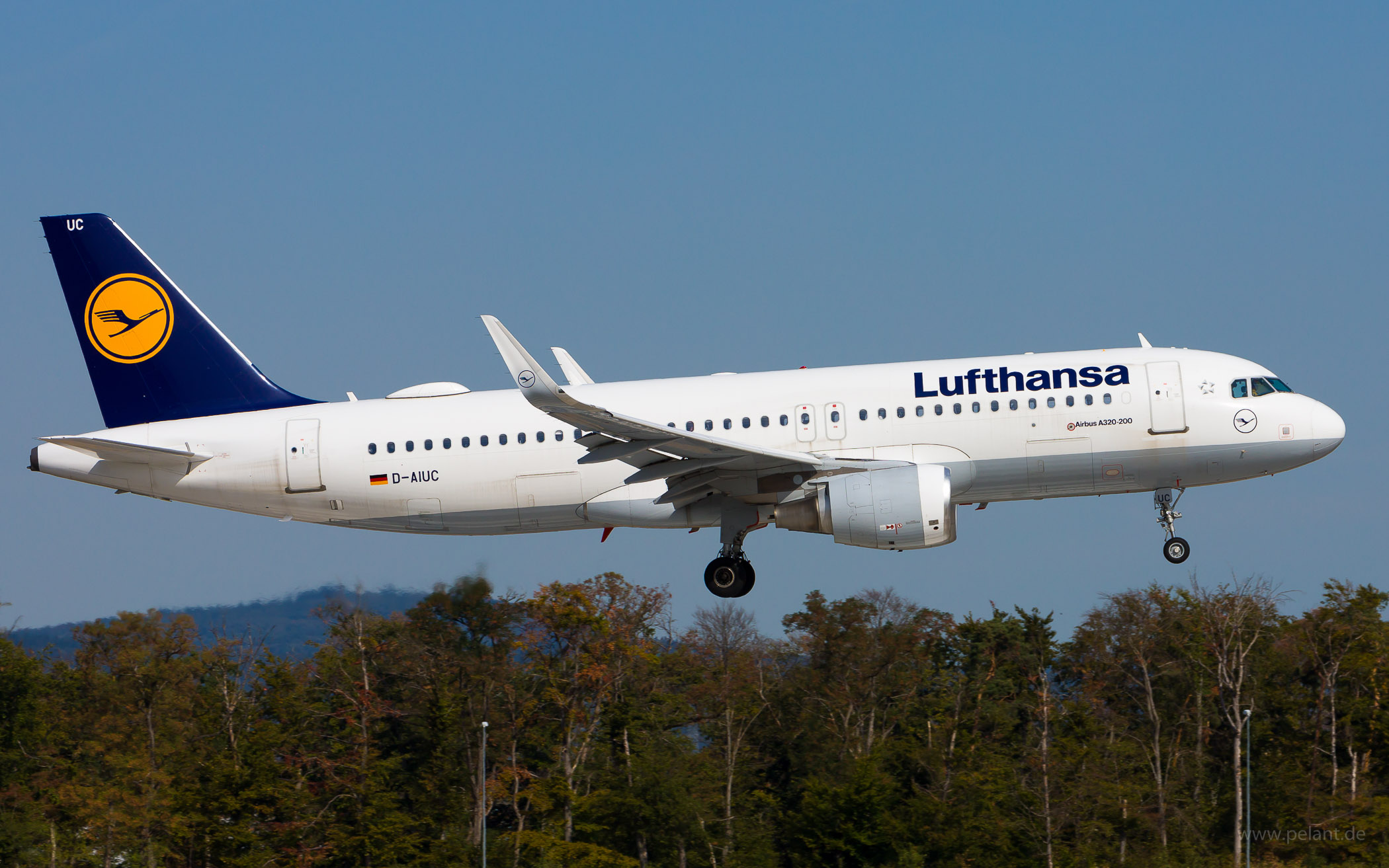 D-AIUC Lufthansa Airbus A320-214 in Frankfurt / FRA
