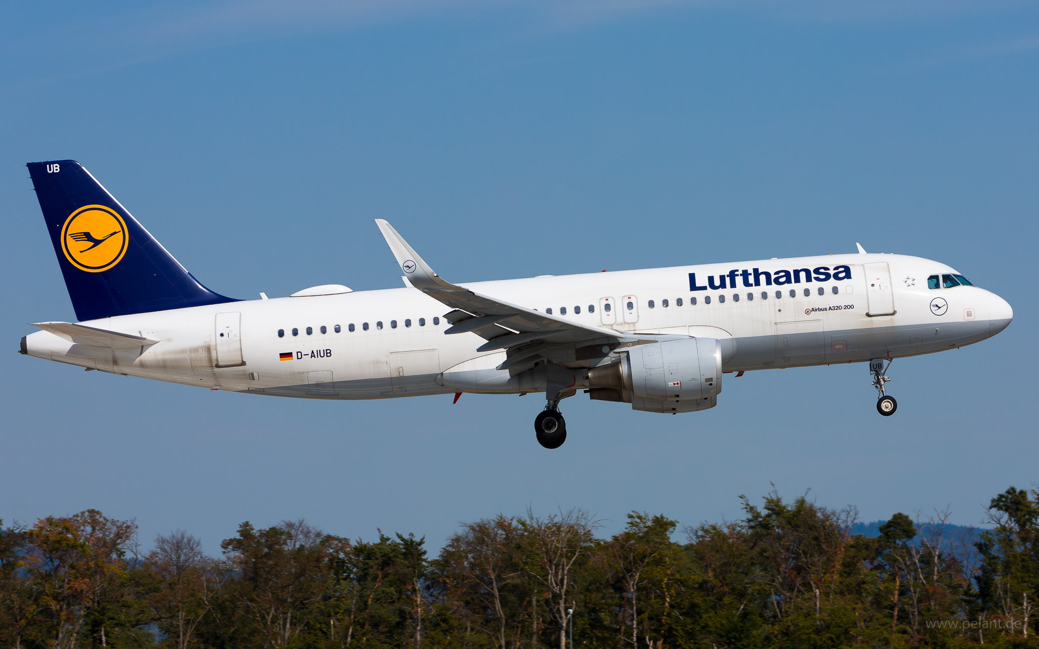 D-AIUB Lufthansa Airbus A320-214 in Frankfurt / FRA