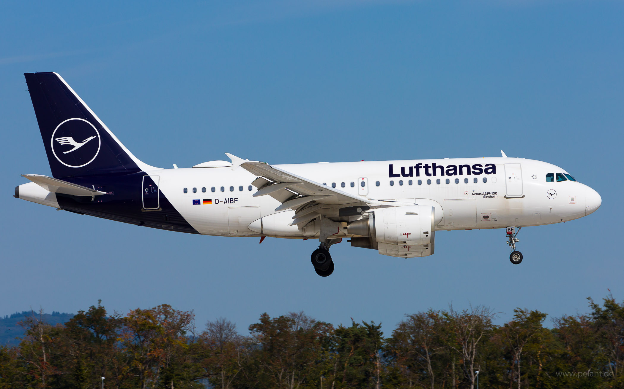 D-AIBF Lufthansa Airbus A319-112 in Frankfurt / FRA
