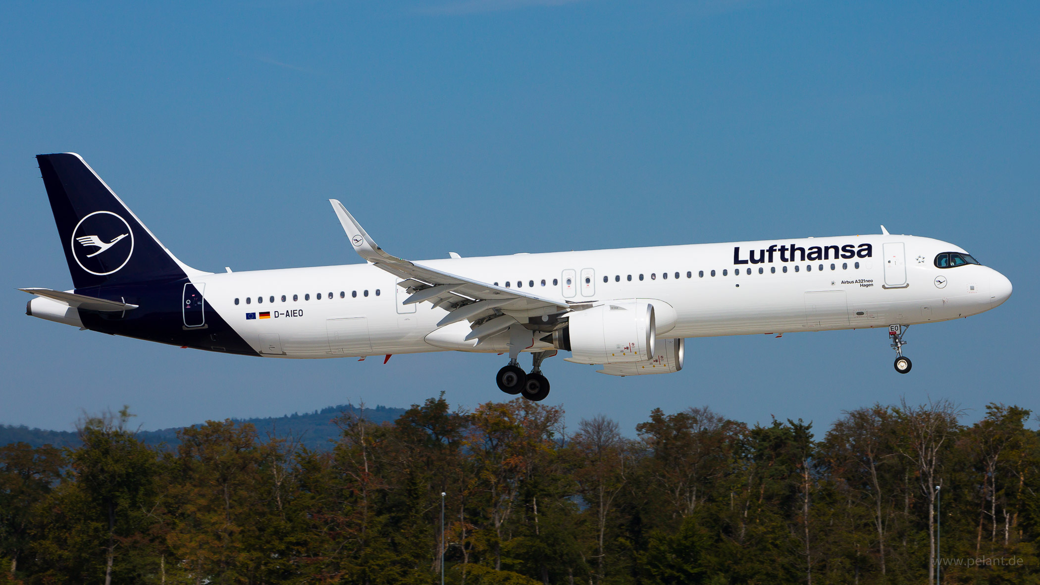 D-AIEO Lufthansa Airbus A321-271NX in Frankfurt / FRA