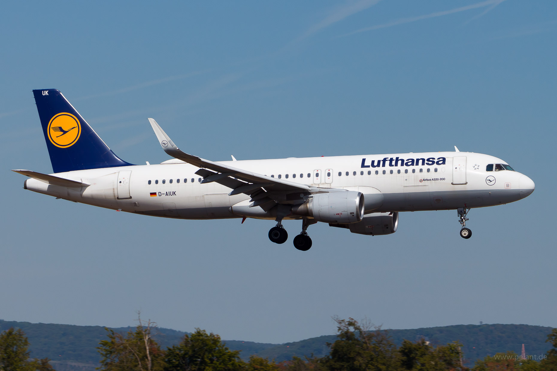 D-AIUK Lufthansa Airbus A320-214 in Frankfurt / FRA